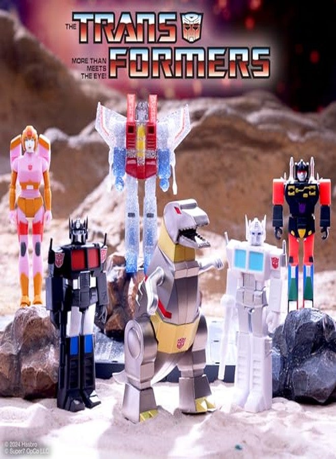 Super7 Transformers Grimlock (Metallic) - 3.75" Transformers Action Figure Classic Cartoon Collectibles and Retro Toys - Image 4